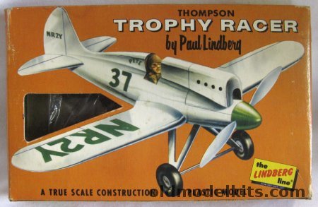 Lindberg 1/48 Benny Howard's Pete - 1930s Thompson Trophy Racer - Cellovision Issue, 419-29 plastic model kit